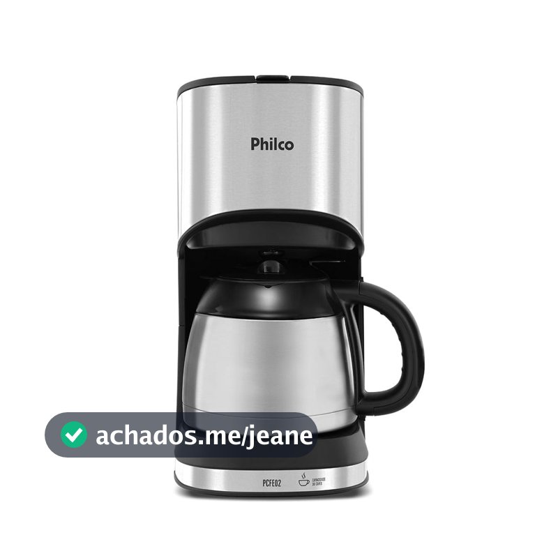 Cafeteira Philco 1L Jarra Térmica 30 Cafezinhos 700W PCFE02