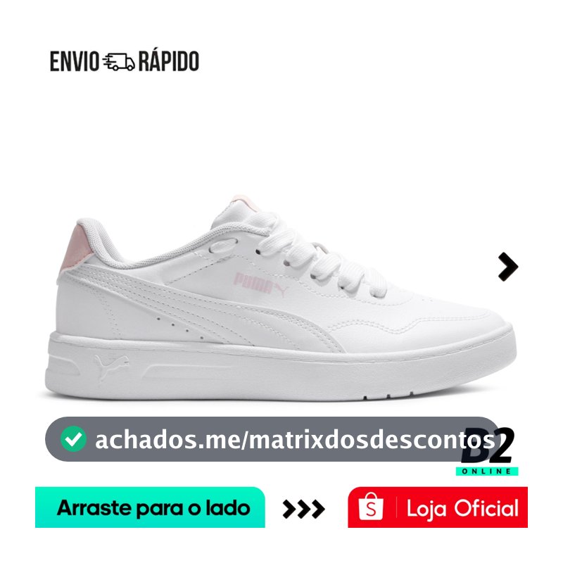 Tênis Puma Court Lally Feminino Original Com Nota Fiscal e Garantia