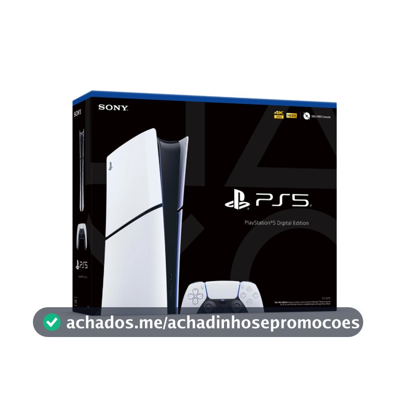Console PlayStation 5 Slim Edição Digital 825GB - PS5