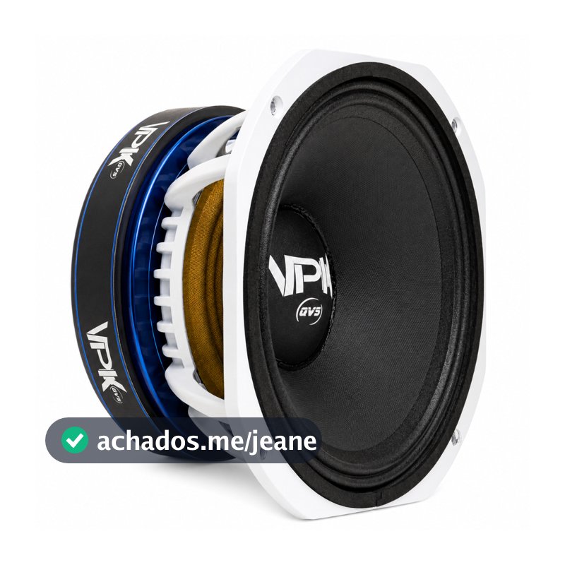 Alto Falante QVS 10 60vpk PRO S 450wrms Medio Grave Pancadao Som Automotivo Som Profissional Line Array Paredao Bob