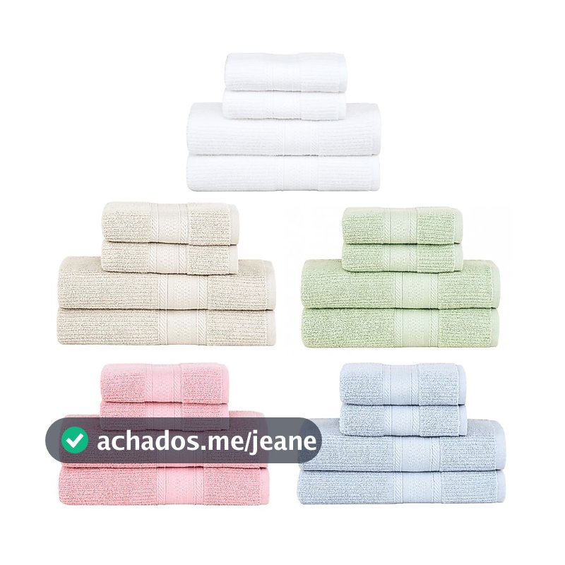 Jogo de Toalhas Buddemeyer Veneza Extra Soft Banho 4 peças