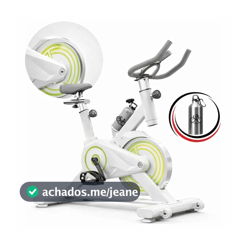 Bicicleta Ergométrica Spinning Profissional Alta Resistência Silenciosa Ajustes Personalizáveis