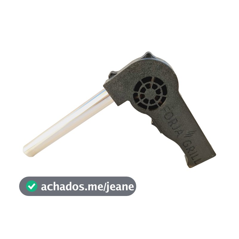 Acendedor Soprador Elétrico A Bateria Para Churrasqueira Forja Grill