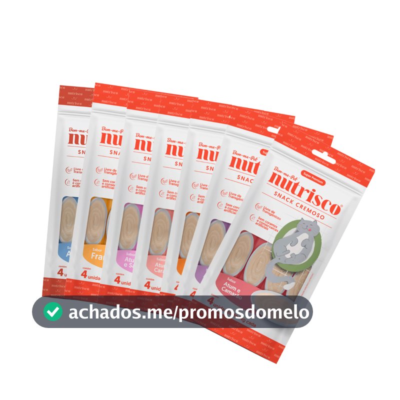 Snack Cremoso para Gatos Nutrisco Sabores Variados 56 g Pestisco