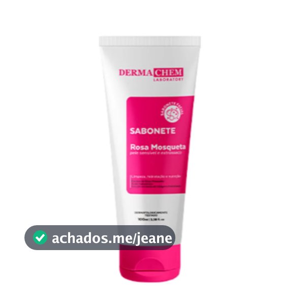 Sabonete Ultra Hidratante Rosa Mosqueta Dermachem 100ml