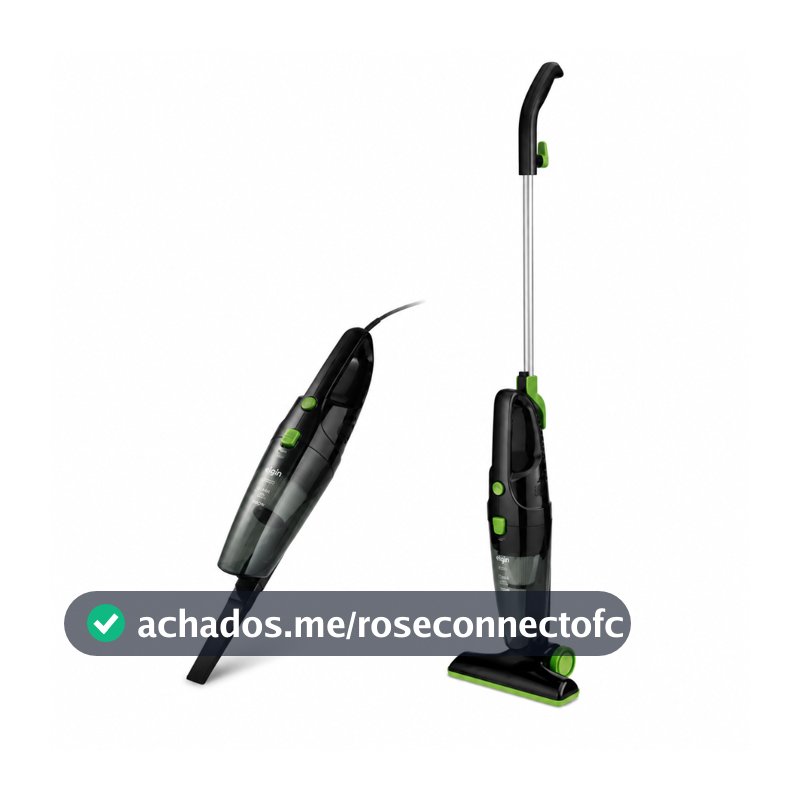 Aspirador de Pó Vertical 2 em 1 Portátil Elgin 1500W Preto