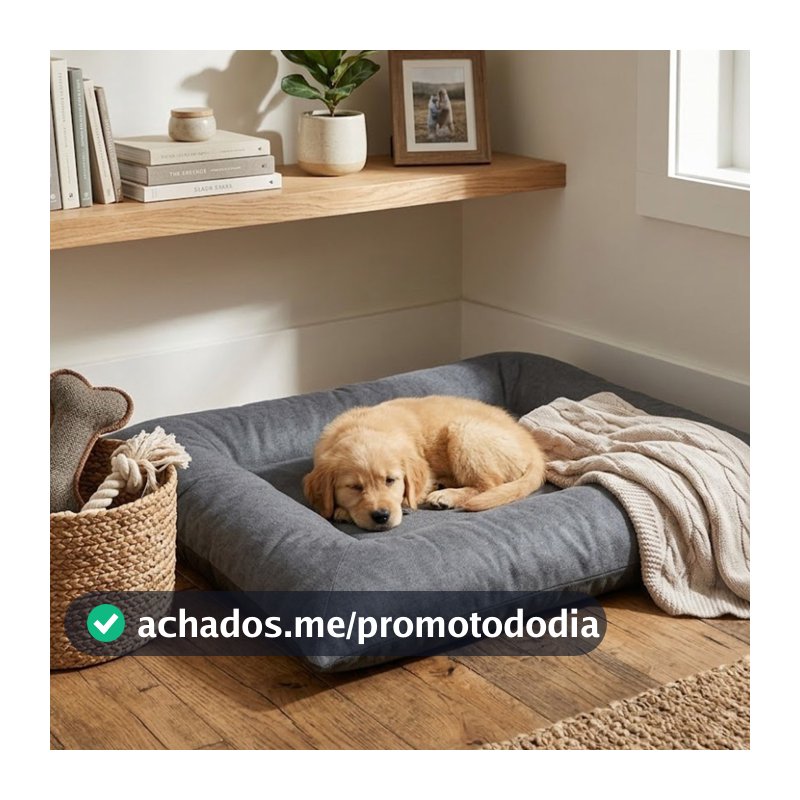 Cama Colchonete Para Cachorro ou Gato Almofada Macio Confortável Caminha Pet Lavável 2 Lados