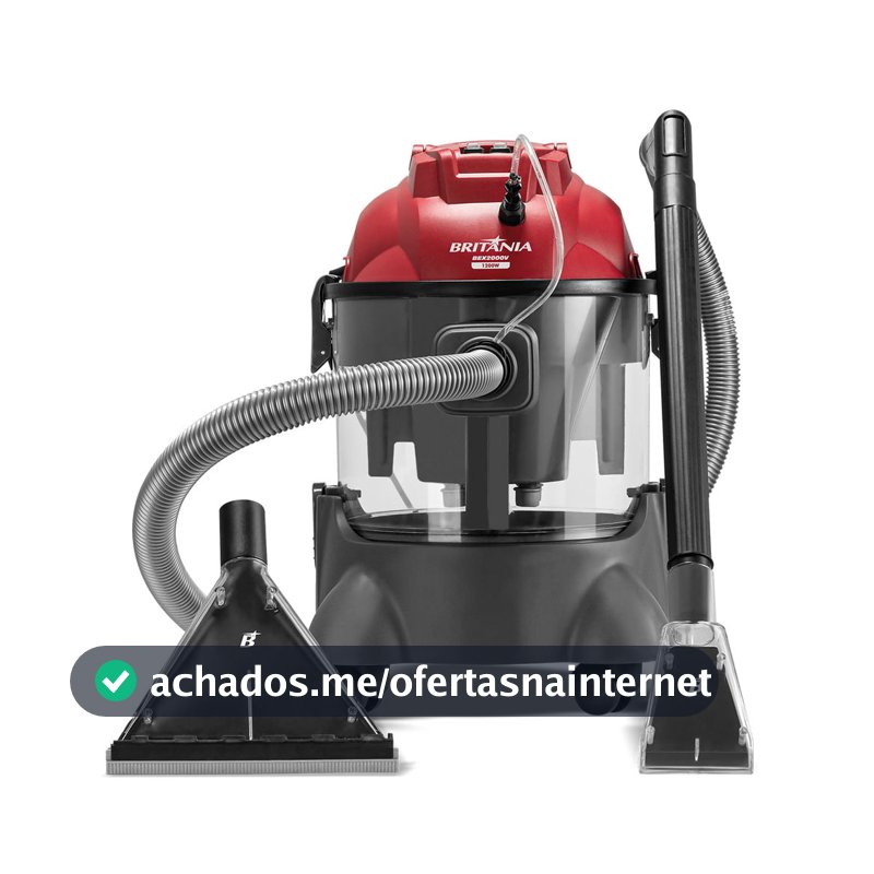 Extratora de Sujeira Britânia BEX2000V 3 em 1 1200W