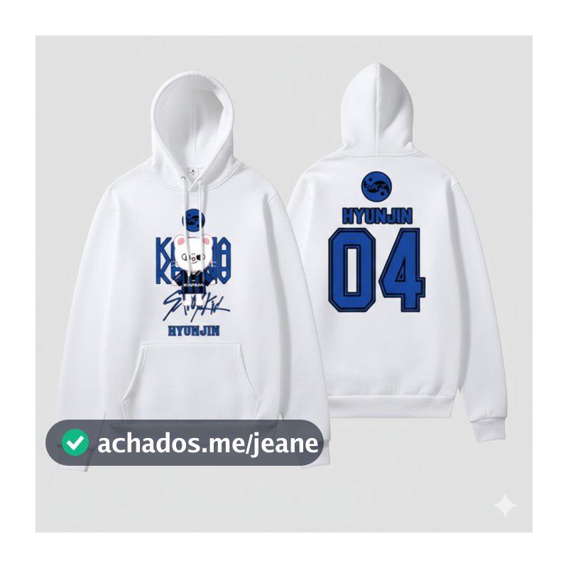 Blusão Pulovêr Moletom Blusa de Frio Canguru Manga Longa Unissex Stray Kids Karma Lançamento Outono Inverno Envio Rápido