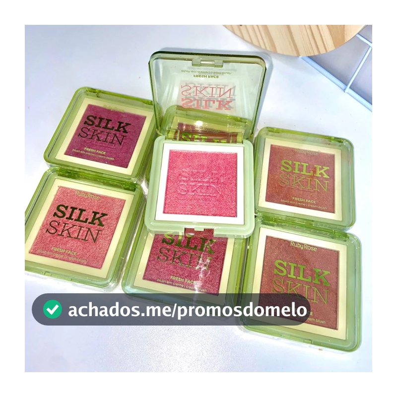 Blush Cintilante Fresh Face Silk Skin - Mauve Bloom Coral Crush Apricot  Sunset Flush  Ruby Rose