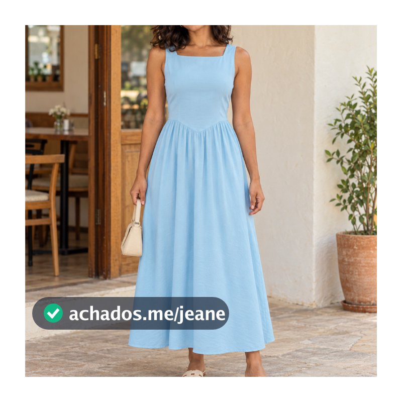 Vestido Longo Tecido Marant Feminino Elegante em Cores Clássicas, Conforto e Estilo 2583
