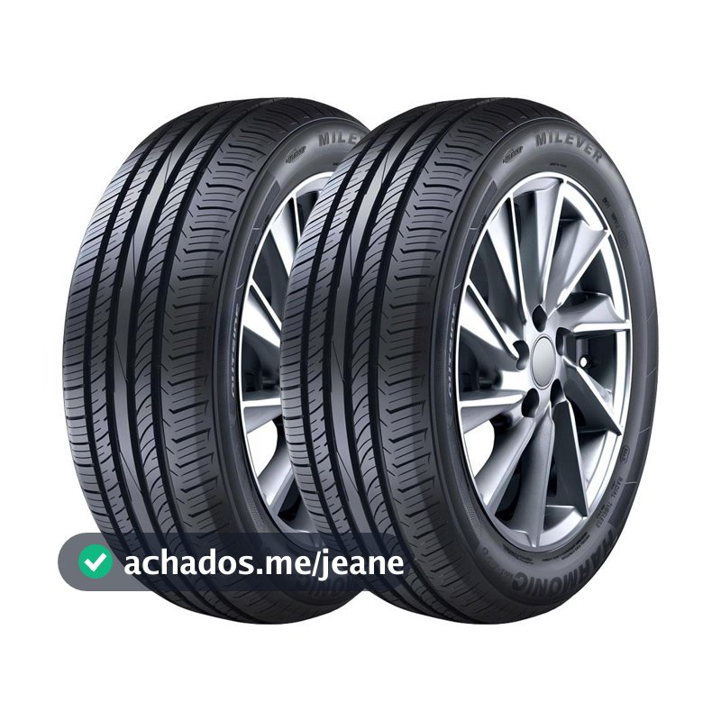 KIT 2 Pneus Milever MP270 185/65R15 Aro 15 88H