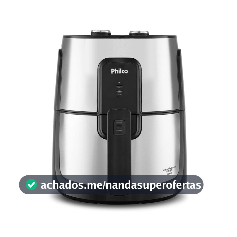 Air Fryer Philco 4,4L Antiaderente Redstone 1500W PFR15PI