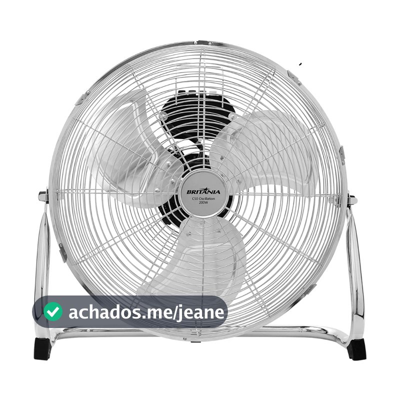 Circulador de Ar Britânia C50 Oscillation 127v