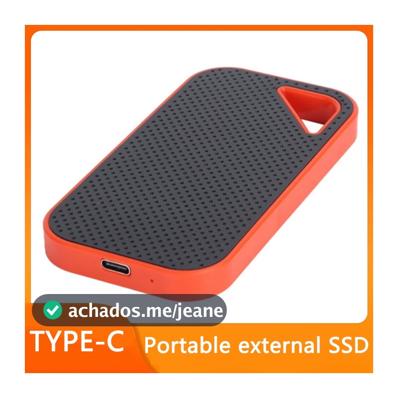 Disco Rígido Móvel SSD Portátil De 1 Tb/2/4/8 USB3.1 Tipo C