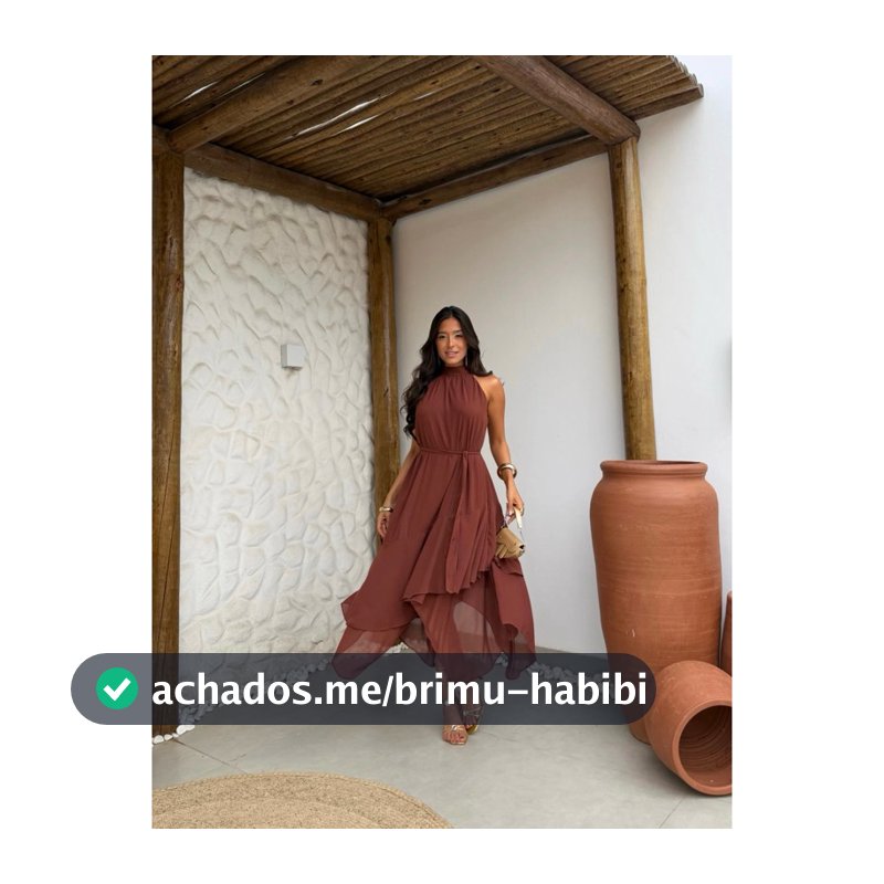 Vestido Mel no tecido Chiffon Soltinho verão lançamento 2026