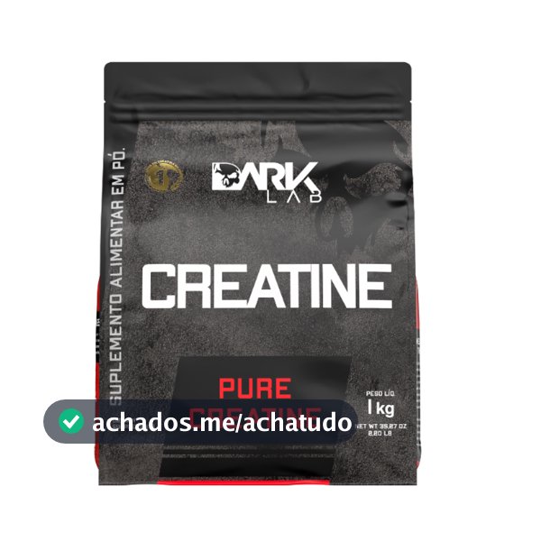 Creatina Monohidratada Pura 1kg, 500g, 600, 300g e 150g - Dark Lab