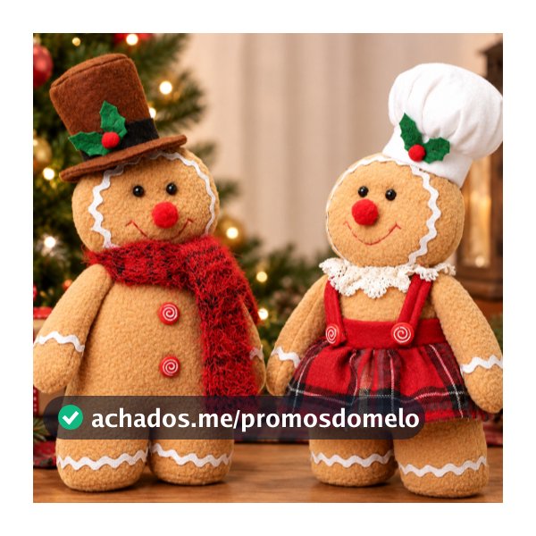 Enfeite de Natal Boneco Biscoito Natalino Presente De Natal Enfeites Decoração Natalina Cozinha Culinária