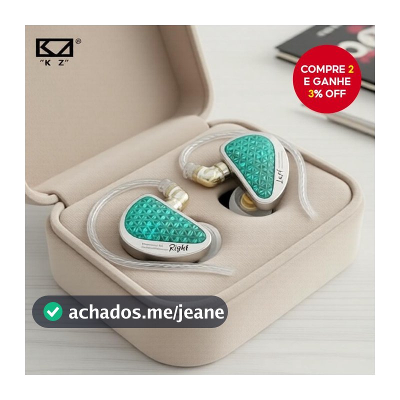 KZ AS16 PRO 8BA Fones de Ouvido Intra-Auriculares Hi-Res, Drivers Balanceados de Arame, Fones de Ouvido com Fio TWS,