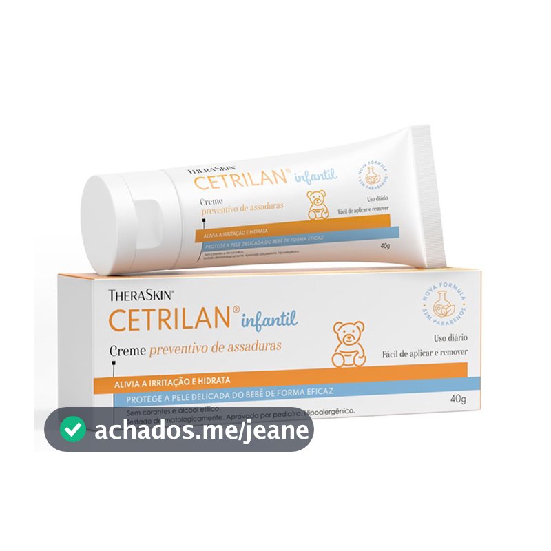 Cetrilan TheraSkin Creme Contra Assadura 40g