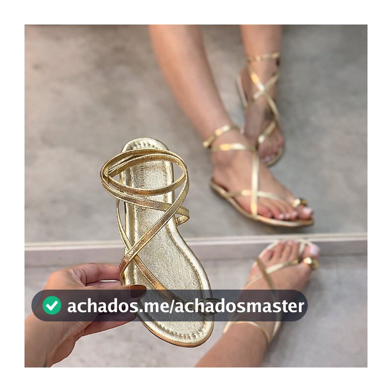 Rasteira Feminina Delicada Lesma Dourado Papete Birken Flatform Verão Atemporal Confortável Bela Macia