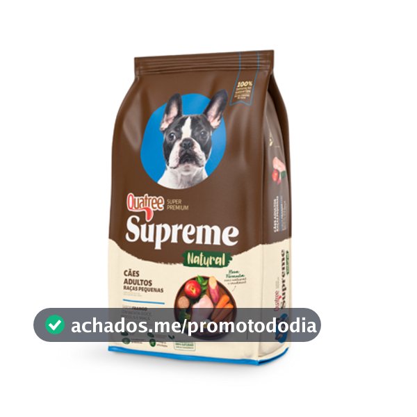 Ração Quatree Supreme Adulto Raças Pequenas 10,1 kg