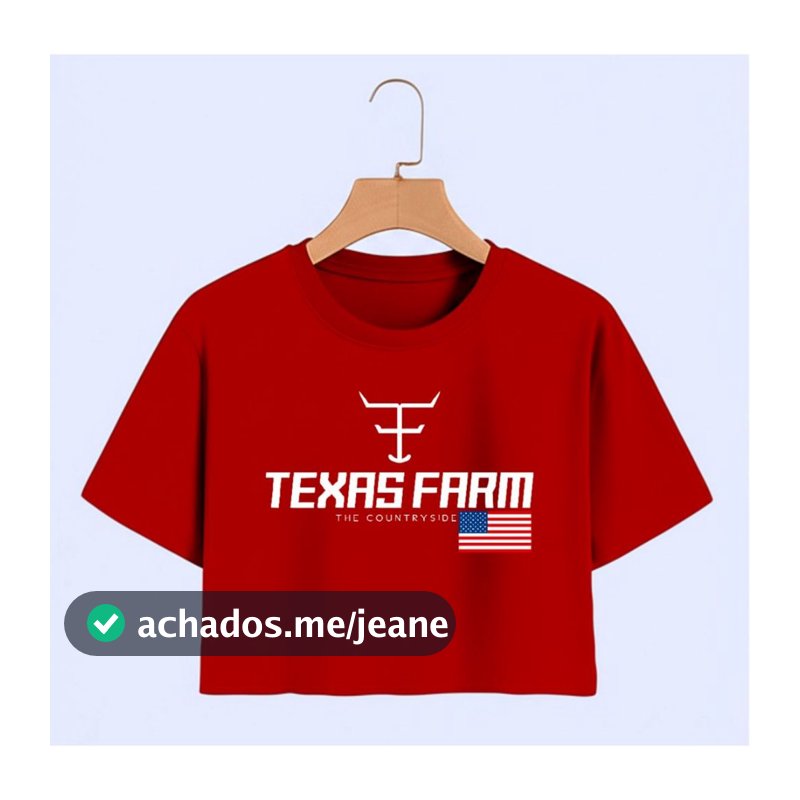 croped texas farm feminino
