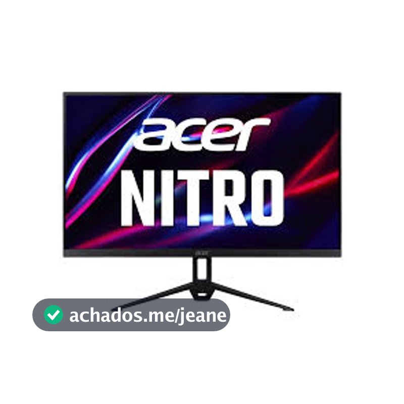 Monitor Gamer Acer Nitro KG273 G0bi 27" Full HD IPS 120Hz 1ms HDMI/VGA Preto