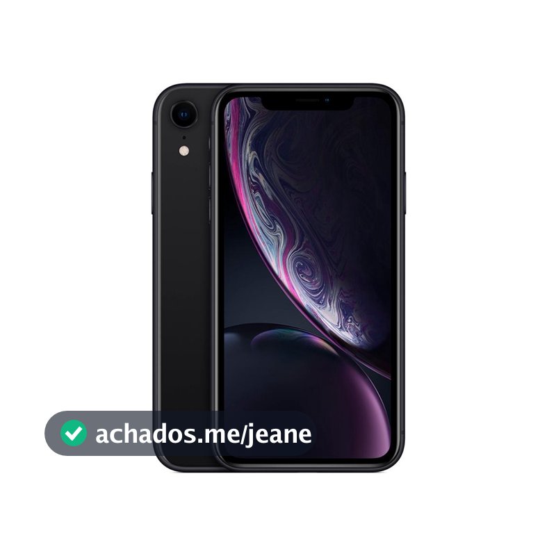 Usado: iPhone XR 128GB Preto Bom - bateria 70% - Trocafy - Apple