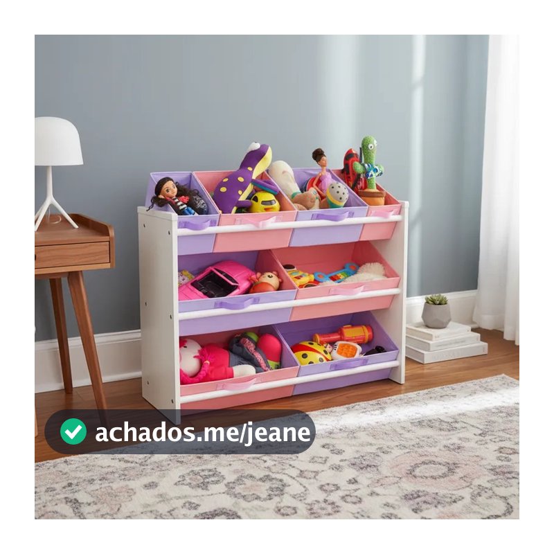 Organizador de Brinquedos e Roupas de Bebe Reborn Modelo Grande