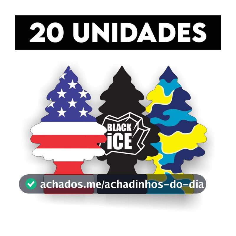 Kit 20 Cheirinho de carro Aromatizador Cheirinho Para Carro Pinheiro Sortidos Escolha a Essência