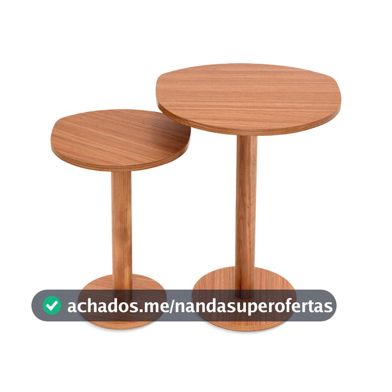 Mesa de Canto Orgânica, Mesa Apoio, Mesa Canto de Sala, Mesa Decoração