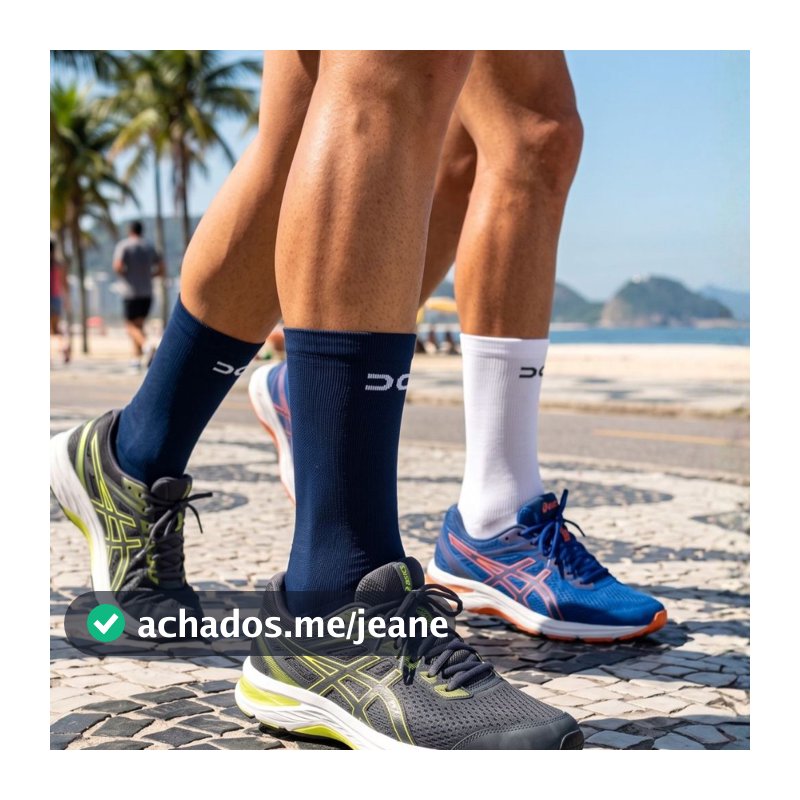 Kit 2 Meias Academia Combo 2 Meias Esporte Academia Fitness Spinning Treino Meias de Cross