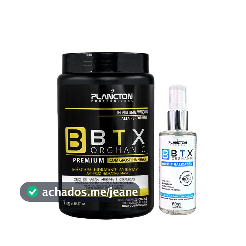 BTX Premium 1kg + Oleo Finalizador Btx - Plancton