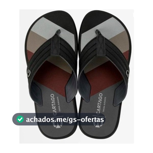 Cartago Original Cartago Masculino Chinelo Cartago Sandália Cartago Chinelo Masculino Chinelo Confortável Chinelo