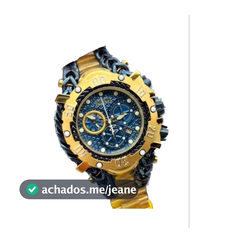 Relógio Reserve Gladiador Invicta Em Aço inoxidável