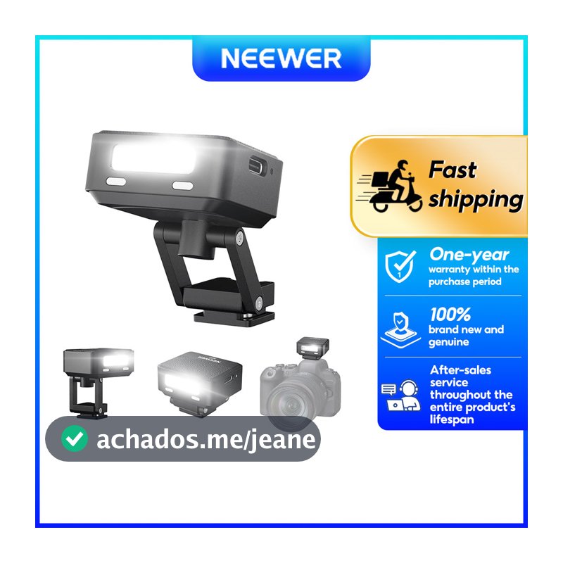 NEEWER FlipLite MR1 Mini Flash Na Câmera Com Sapata Elevável , Preto