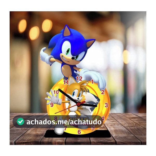 Centro de Mesa Sonic (Opção 2), Lembrancinhas de Aniversário