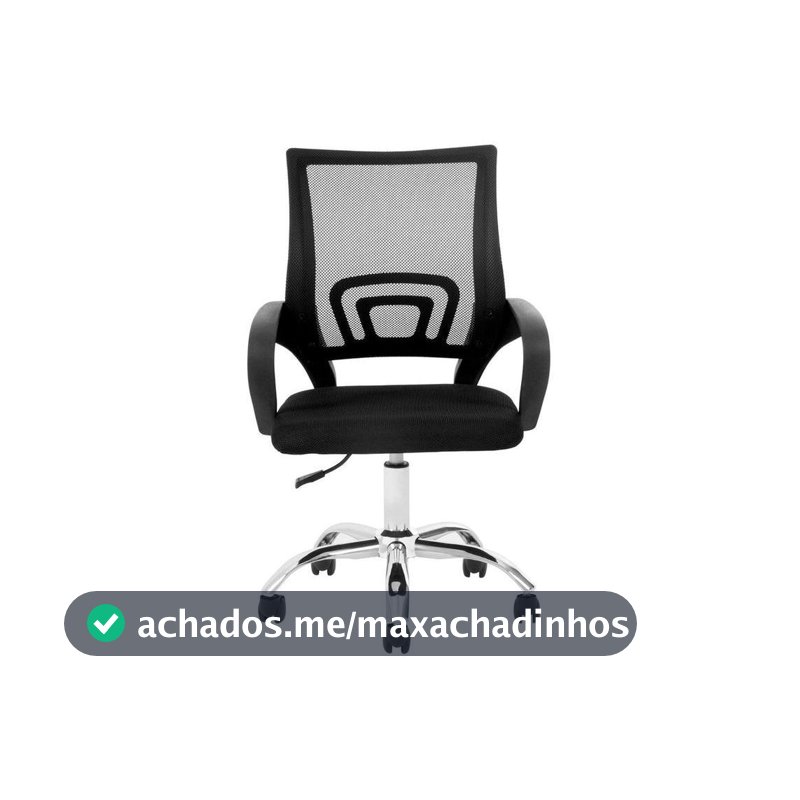 Cadeira de Escritório Diretor Giratória Preta