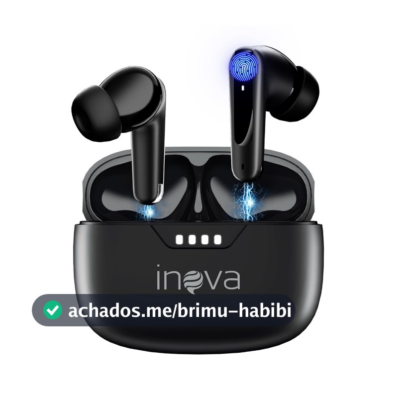 INOVA fone de ouvido bluetooth sem fio com microfone fone tws bluetooth 5.3 HiFi