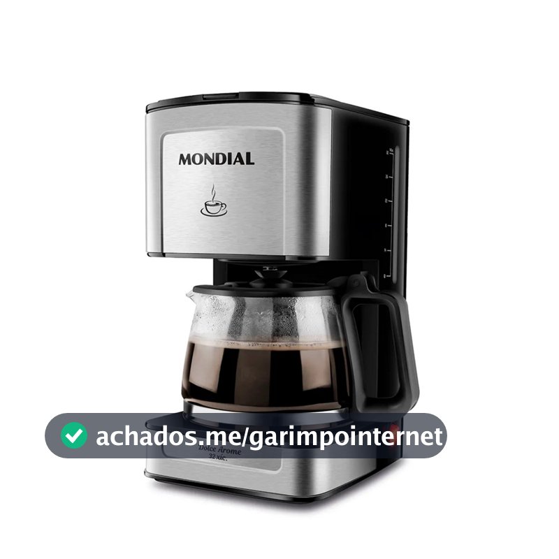 Cafeteira Elétrica Mondial Dolce Arome C-44-32X-SI 800W