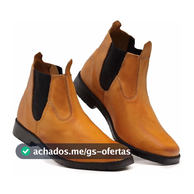 Botina Masculina Resistente Sola de Pneu Mateira Promoção Bota Mateira Para Trabalho