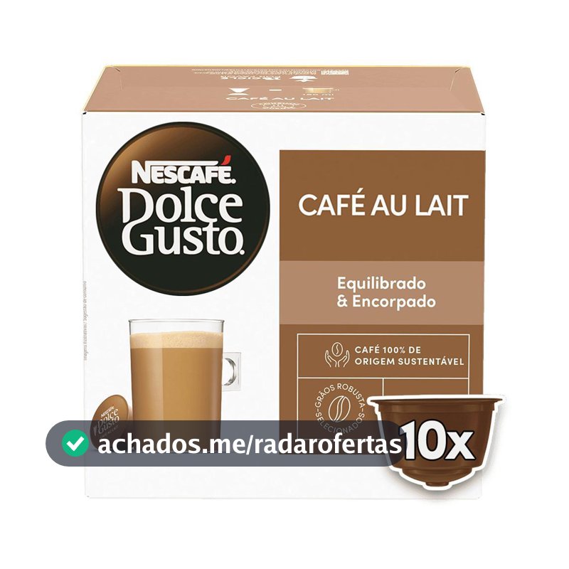 NESCAFÉ DOLCE GUSTO Café Au Lait 10 cápsulas