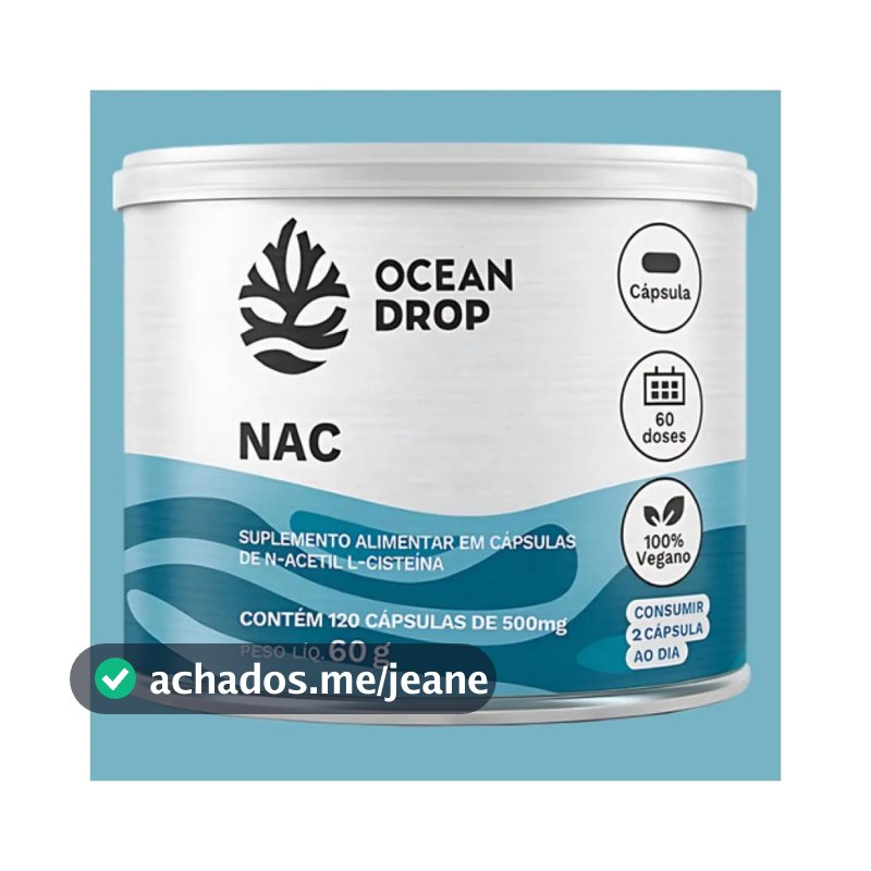 Nac - Ocean Drop 120 Cápsulas