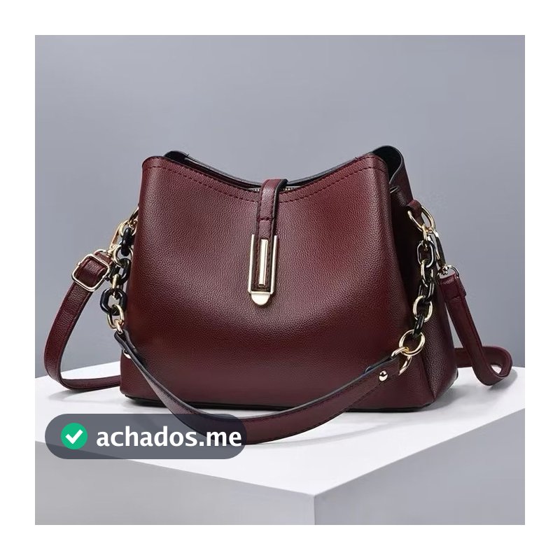 Bolsa Feminina Estilo Blogueira Chic para uso dia a dia 2 alças