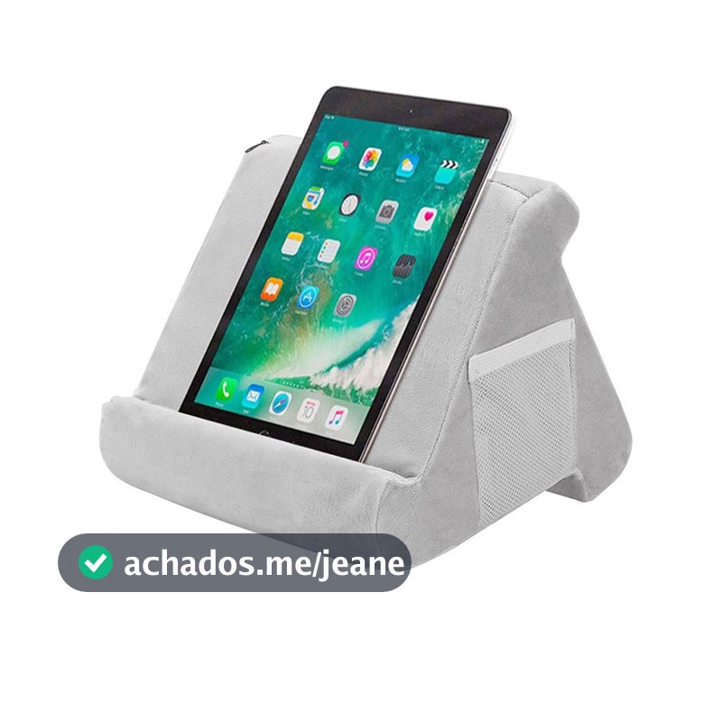 Almofada De Leitura Tablet Suporte Esponja Travesseiro Preguiçoso Multi Ângulo Macio Destacável E Lavável Para Casa