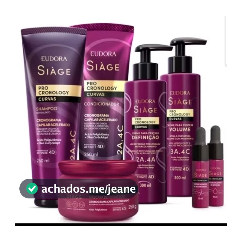 cronology curvas siage Eudora. lançamento.produtos originais