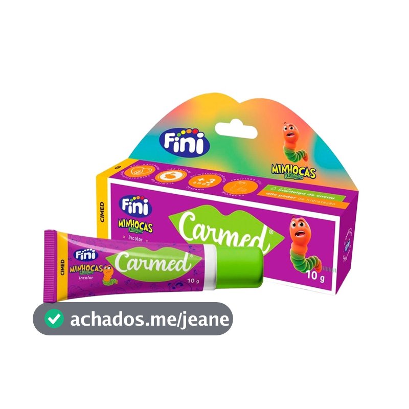 Carmed Fini Minhocas Azedinhas 10g