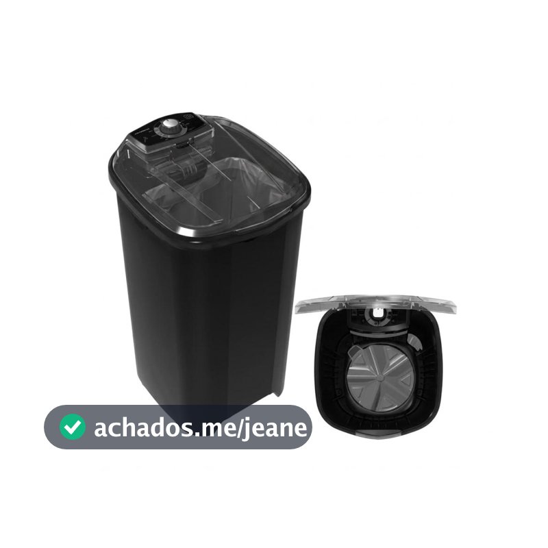 Lavadora de Roupas Tanquinho Newmaq 10Kg Black