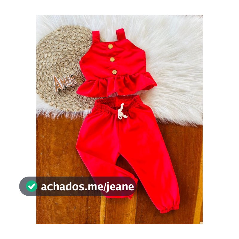 2 a 4 anos - Conjunto Blogueirinha Infantil Feminino Menina | 2 Peças | Moda infantil